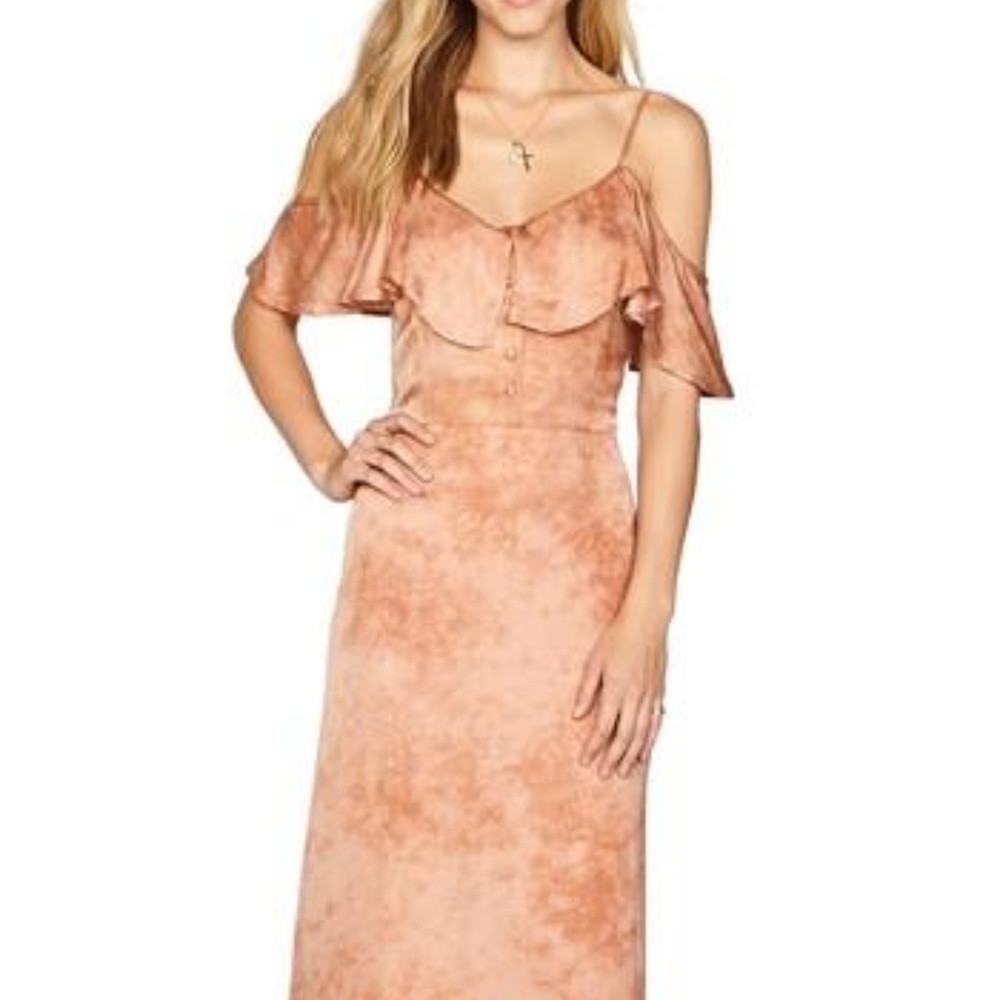 Amuse Society  Lost Paradise Maxi Dress SZ S